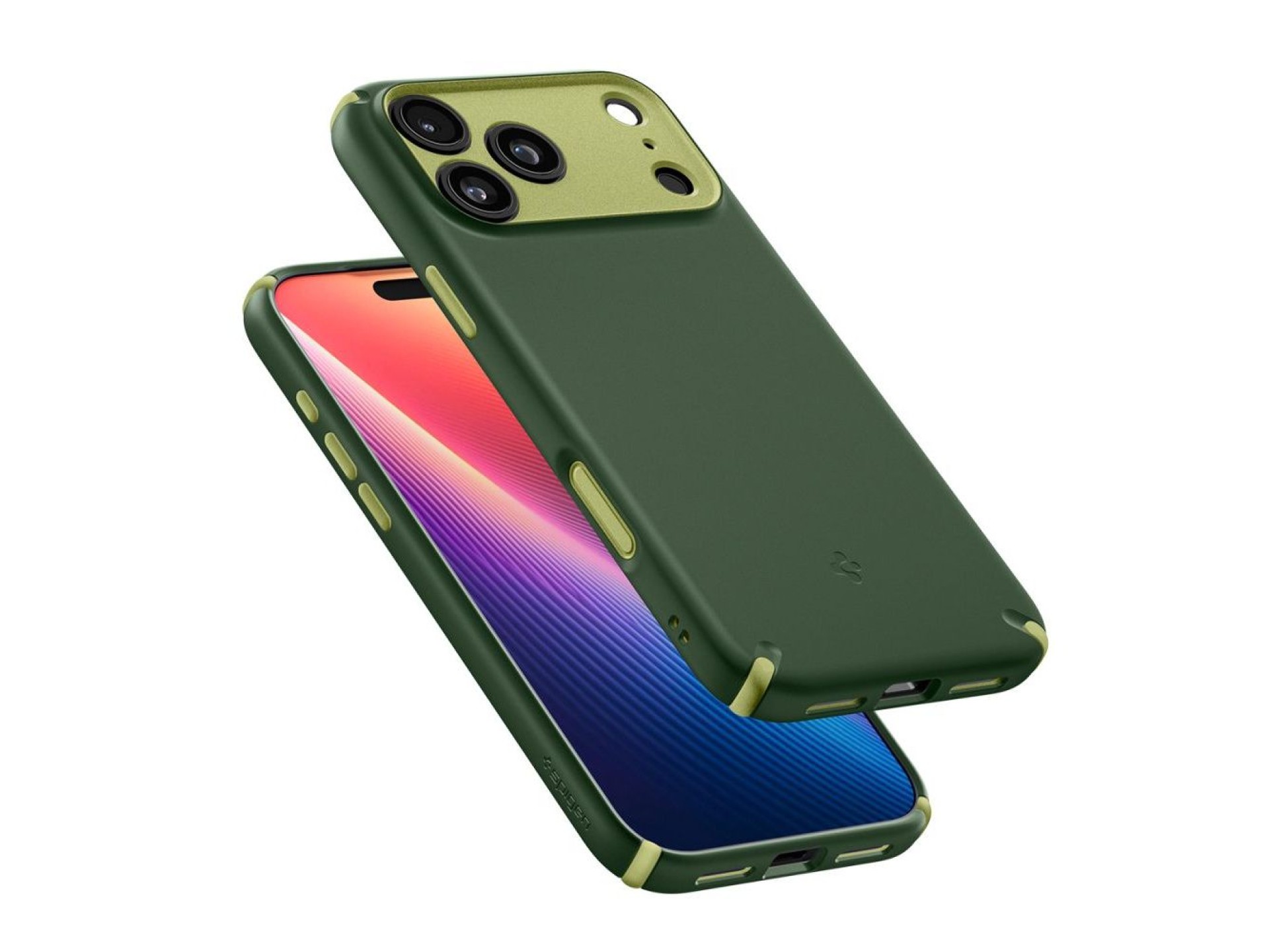 Spigen Nano Pop Hybrid MagSafe Case for iPhone 17 Pro - Green