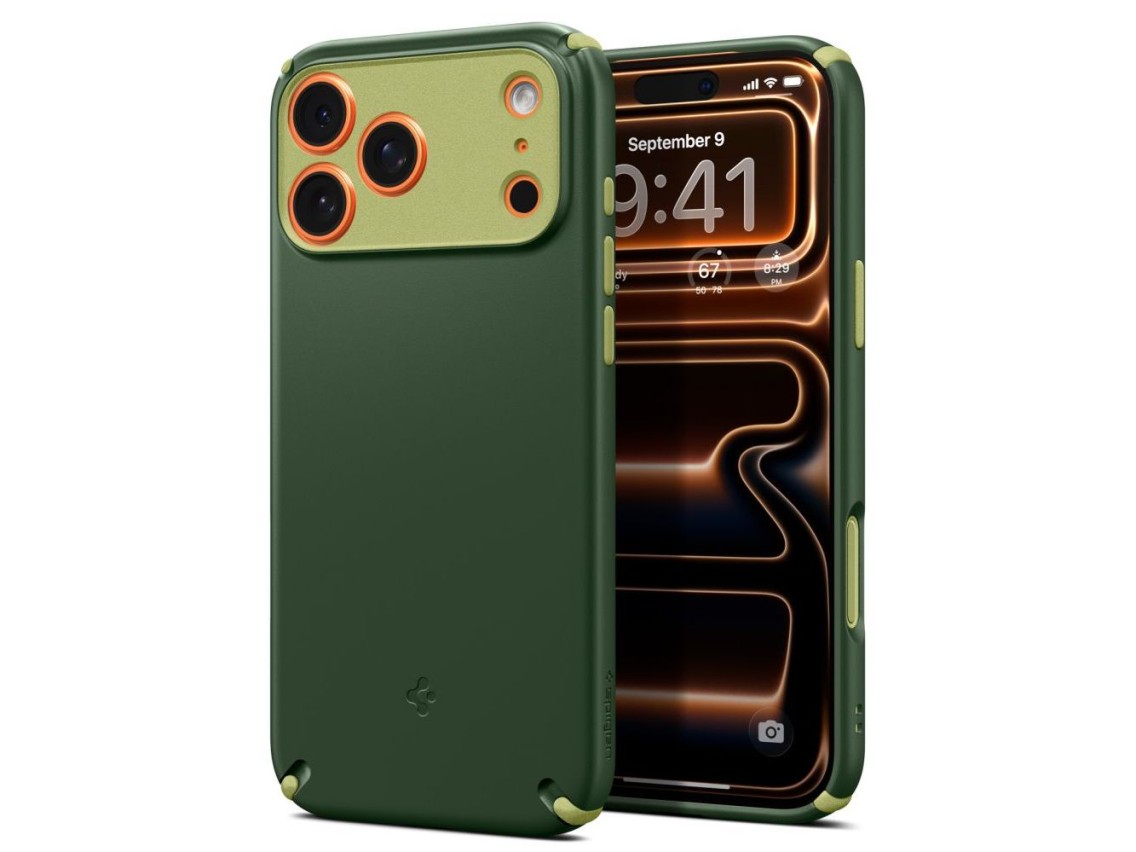 Spigen Nano Pop Hybrid MagSafe Case for iPhone 17 Pro - Green