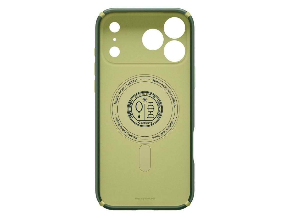 Capa Spigen Nano Pop Hybrid MagSafe para iPhone 17 Pro Max - Verde