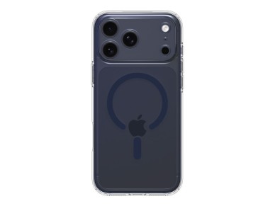 Funda Spigen Ultra Hybrid MagSafe para iPhone 17 Pro - Azul marino transparente