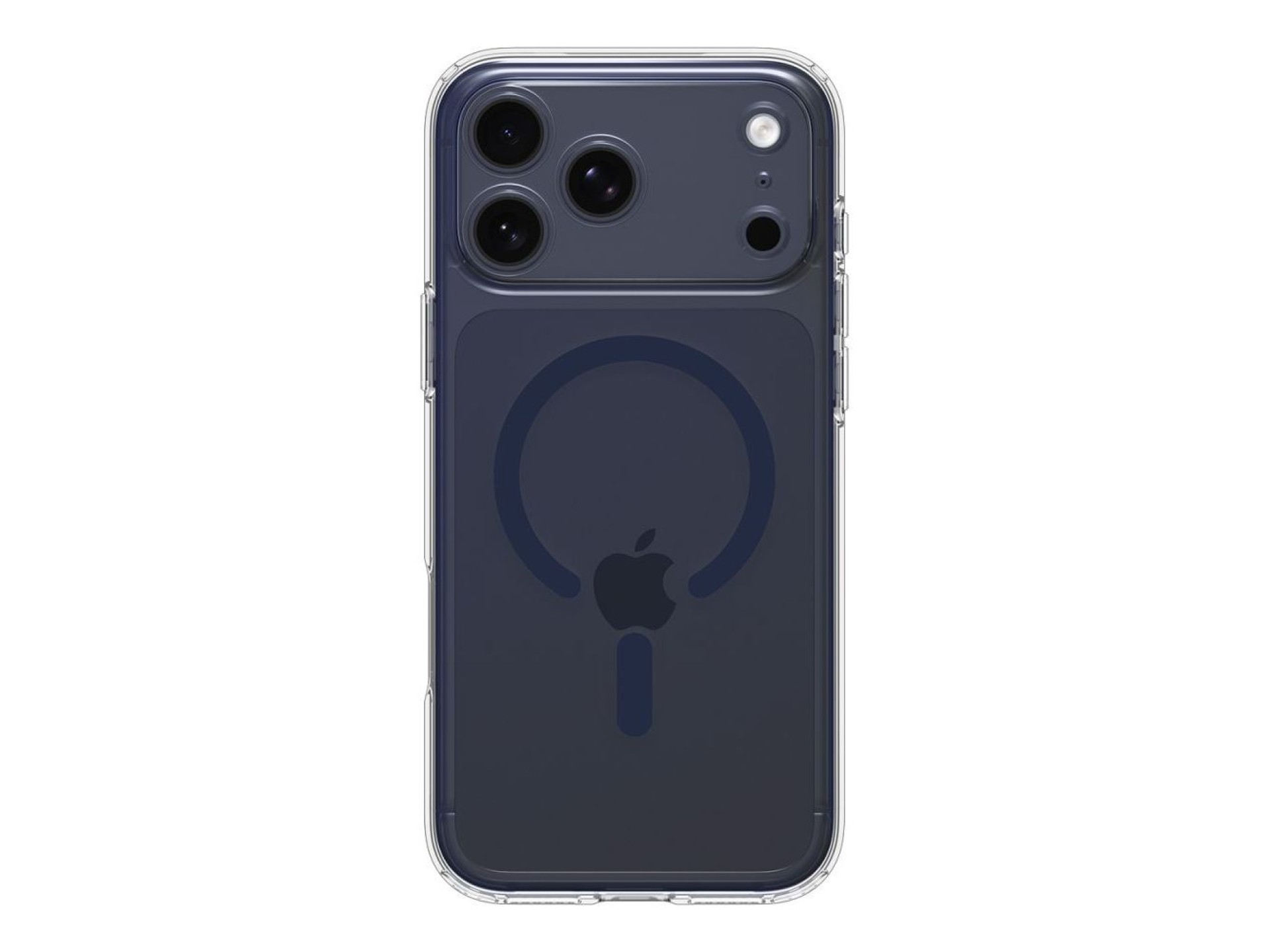 Funda Spigen Ultra Hybrid MagSafe para iPhone 17 Pro Max - Azul marino transparente