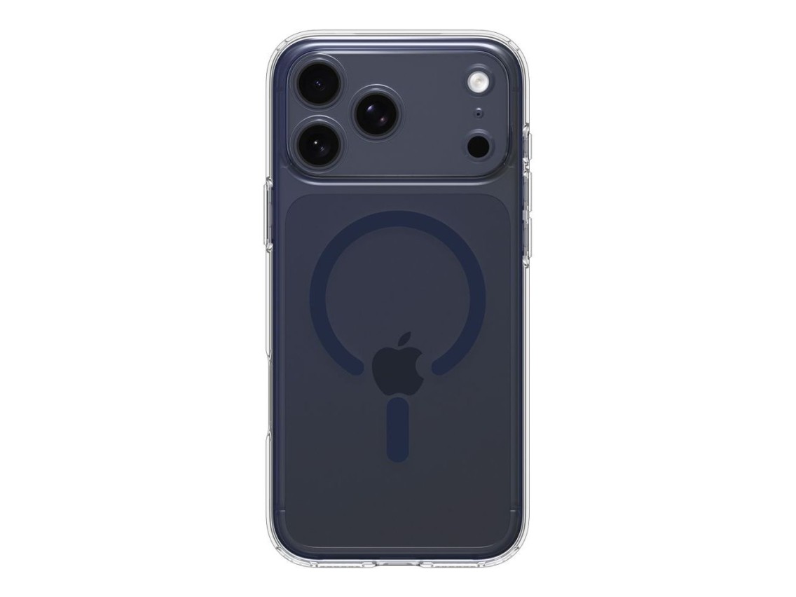 Funda Spigen Ultra Hybrid MagSafe para iPhone 17 Pro Max - Azul marino transparente