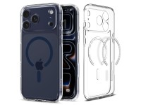 Funda Spigen Ultra Hybrid MagSafe para iPhone 17 Pro Max - Azul marino transparente