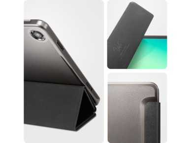 Capa dobr�vel inteligente Spigen para Samsung Galaxy Tab A9+ / A11+ - Preta