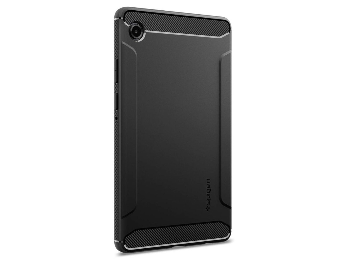 Capa Spigen Rugged Armor para Samsung Galaxy Tab A11 8.7 X133 / X135 - Preta