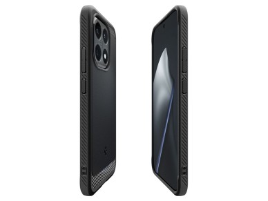 Funda Spigen Rugged Armor para Xiaomi 15T - Negra