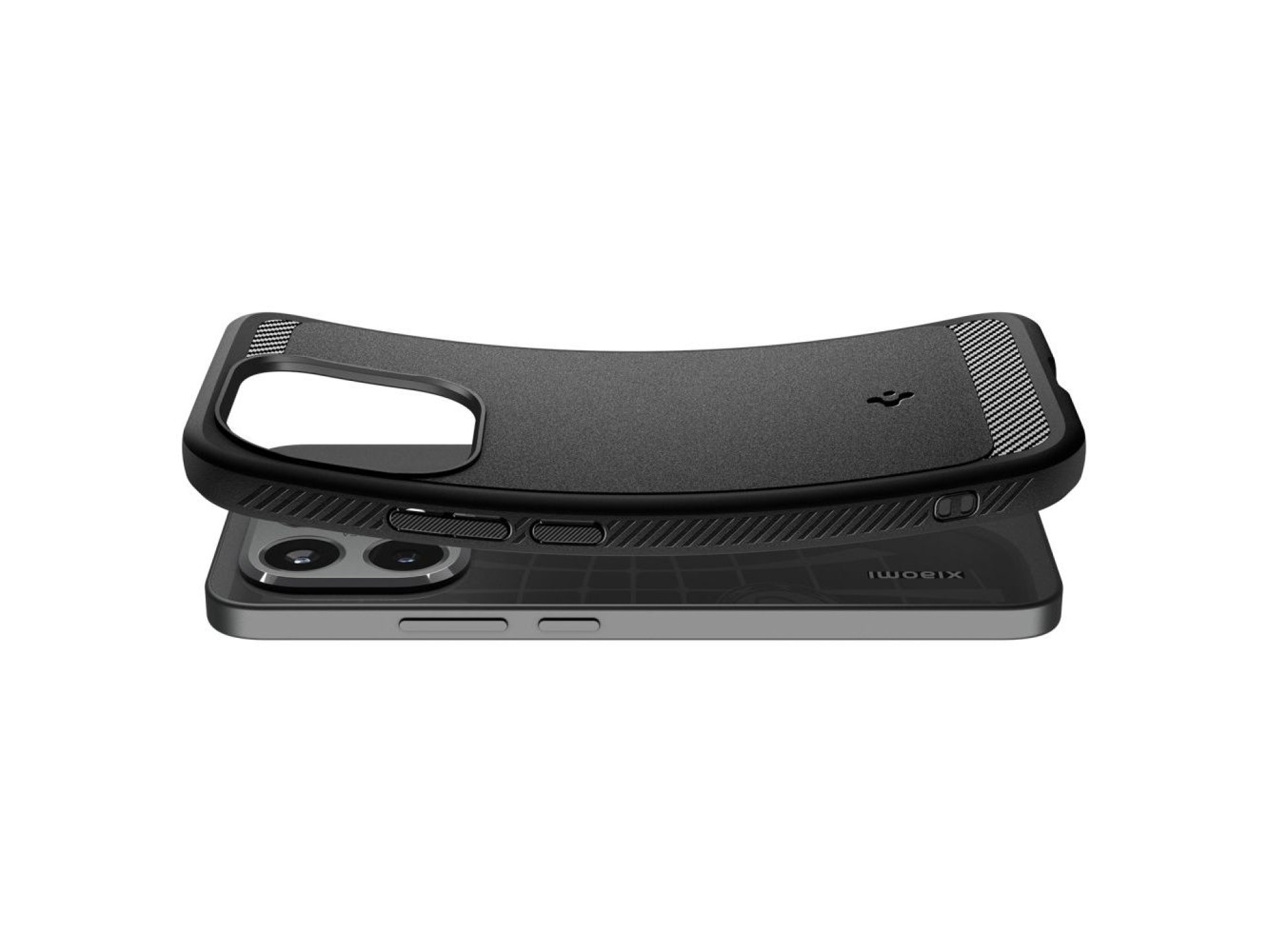 Capa Spigen Rugged Armor para Xiaomi 15T - Preta