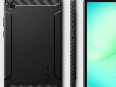 Capa Spigen Rugged Armor para Samsung Galaxy Tab A11 8.7 X133 / X135 - Preta Capa Spigen Rugged Armor para Samsung Galaxy Tab A11 8.7 X133 / X135 - Preta