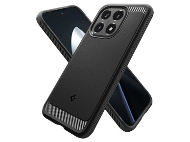 Funda Spigen Rugged Armor para Xiaomi 15T - Negra