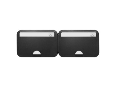 Funda para tel�fono Spigen Slim Fold Tripod Wallet S314-2 MagSafe con cierre magn�tico - Negra