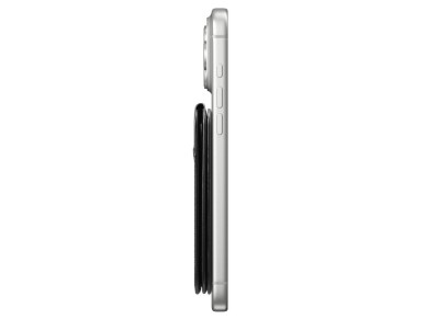 Funda para tel�fono Spigen Slim Fold Tripod Wallet S314-2 MagSafe con cierre magn�tico - Negra