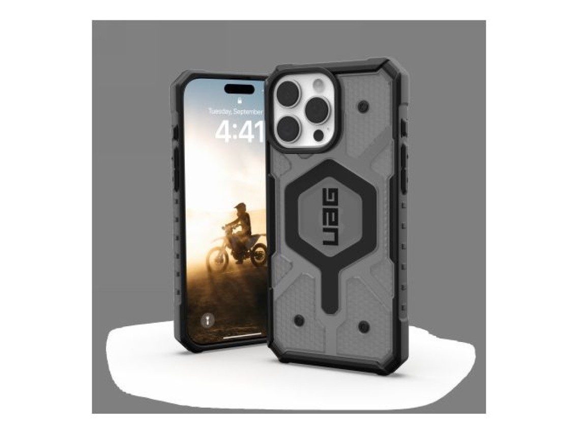 UAG Pathfinder Clear Magsafe Case for iPhone 16 Pro Max - Semi-Transparent