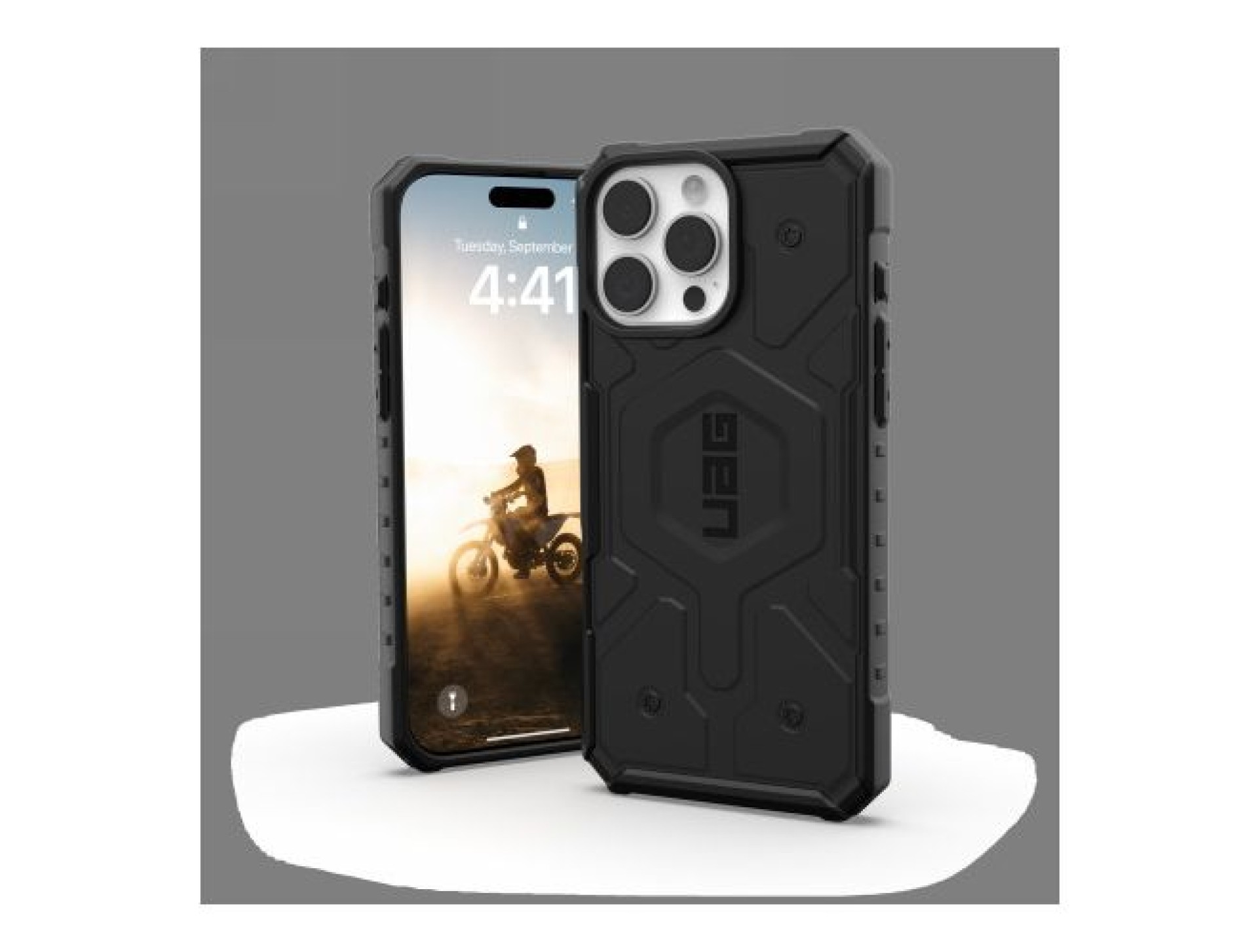 UAG Pathfinder Magsafe Case for iPhone 16 Pro Max - Black