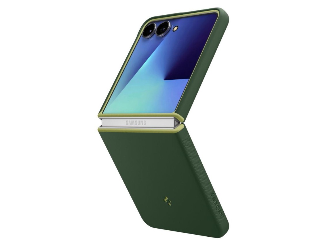 Funda Spigen Nano Pop MagSafe para Samsung Galaxy Z Flip 7 - Verde