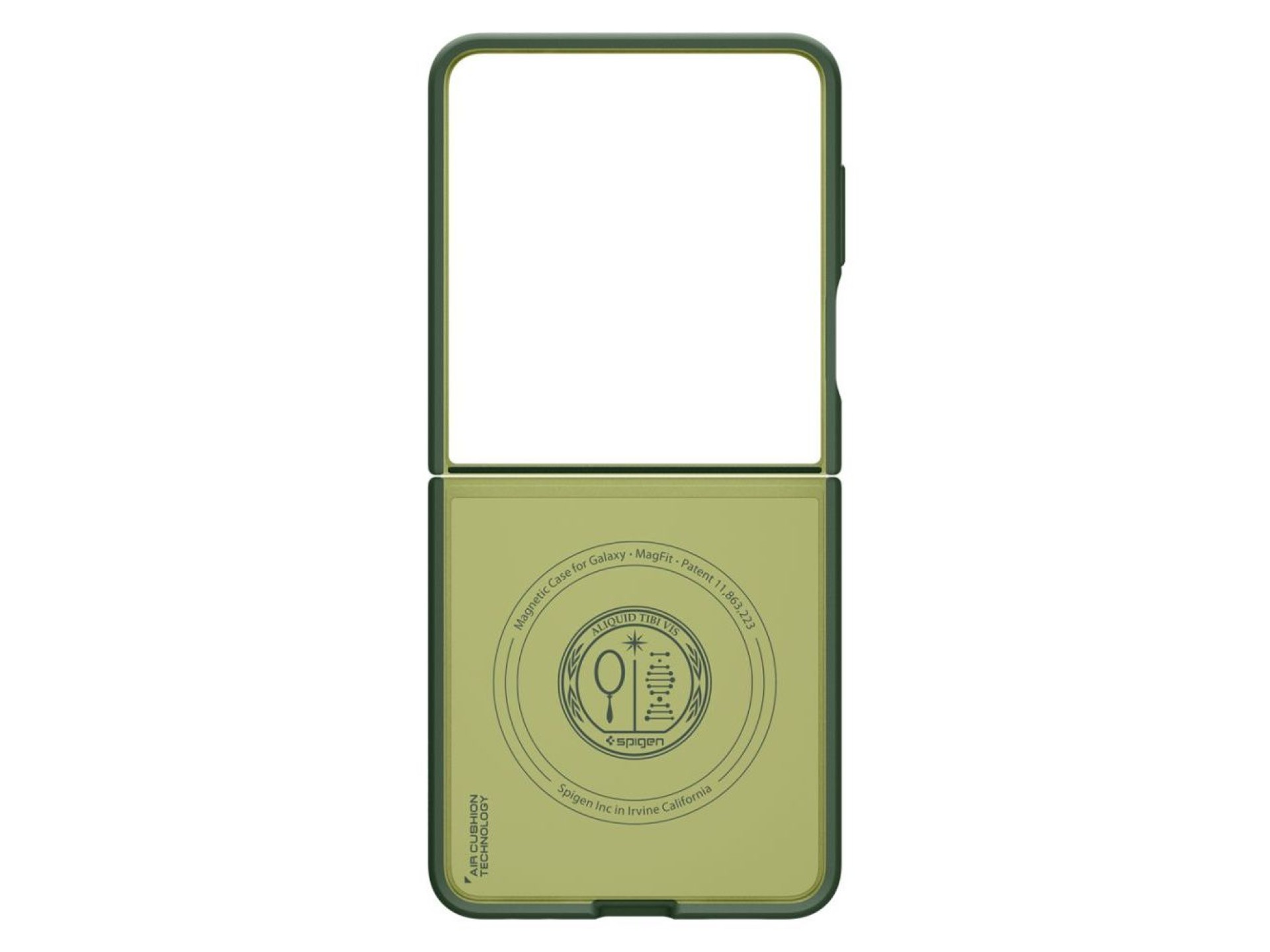 Funda Spigen Nano Pop MagSafe para Samsung Galaxy Z Flip 7 - Verde