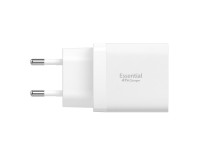 Spigen Essential EE472EU 2-port USC-C 47W wall charger - white Spigen Essential EE472EU 2-port USC-C 47W wall charger - white