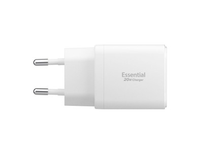 Carregador de parede Spigen Essential EE202EU de 20 W - Branco Carregador de parede Spigen Essential EE202EU de 20 W - Branco