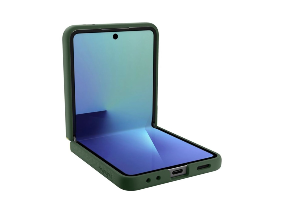 Funda Spigen Nano Pop MagSafe para Samsung Galaxy Z Flip 7 - Verde