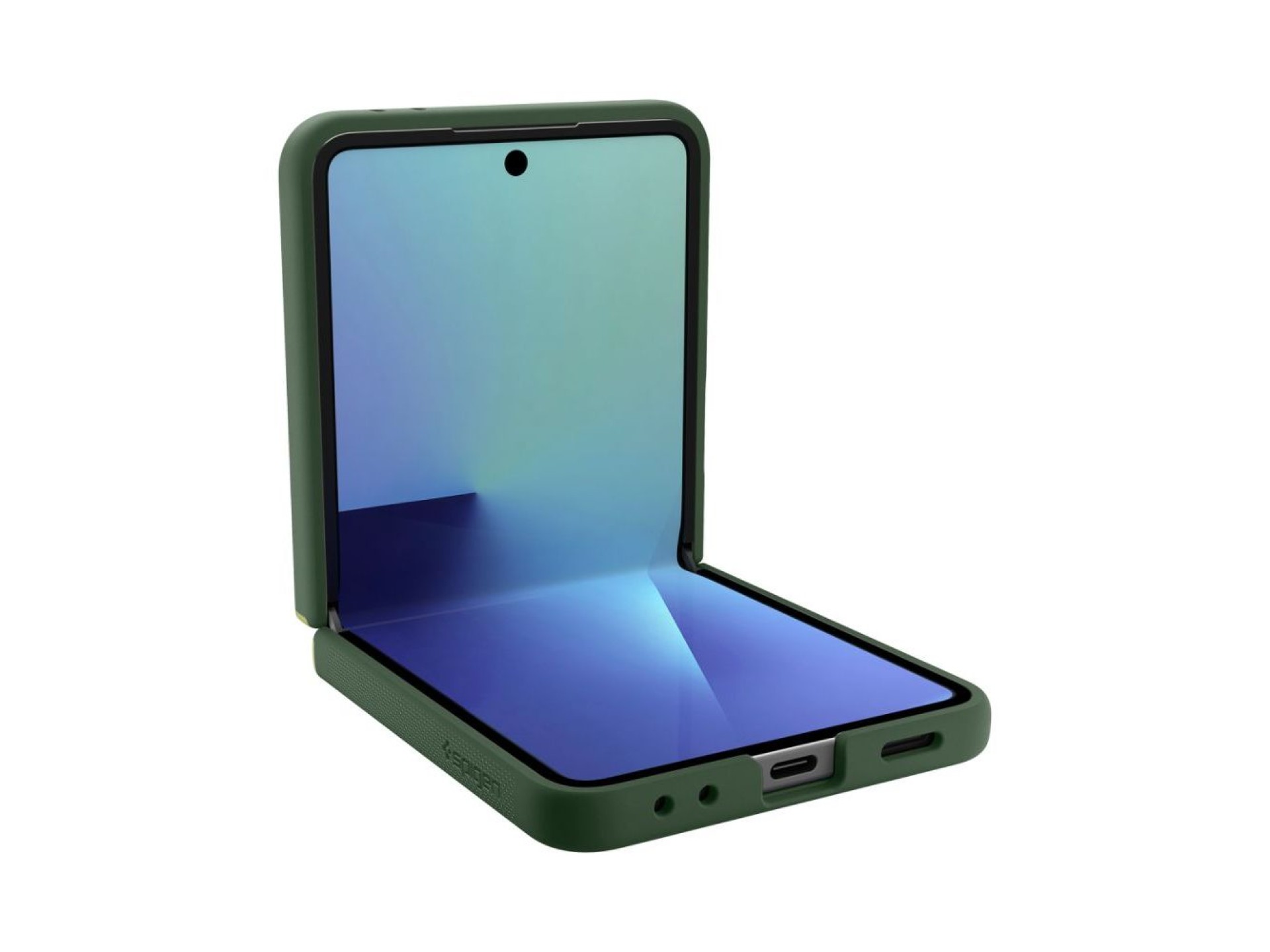 Funda Spigen Nano Pop MagSafe para Samsung Galaxy Z Flip 7 - Verde