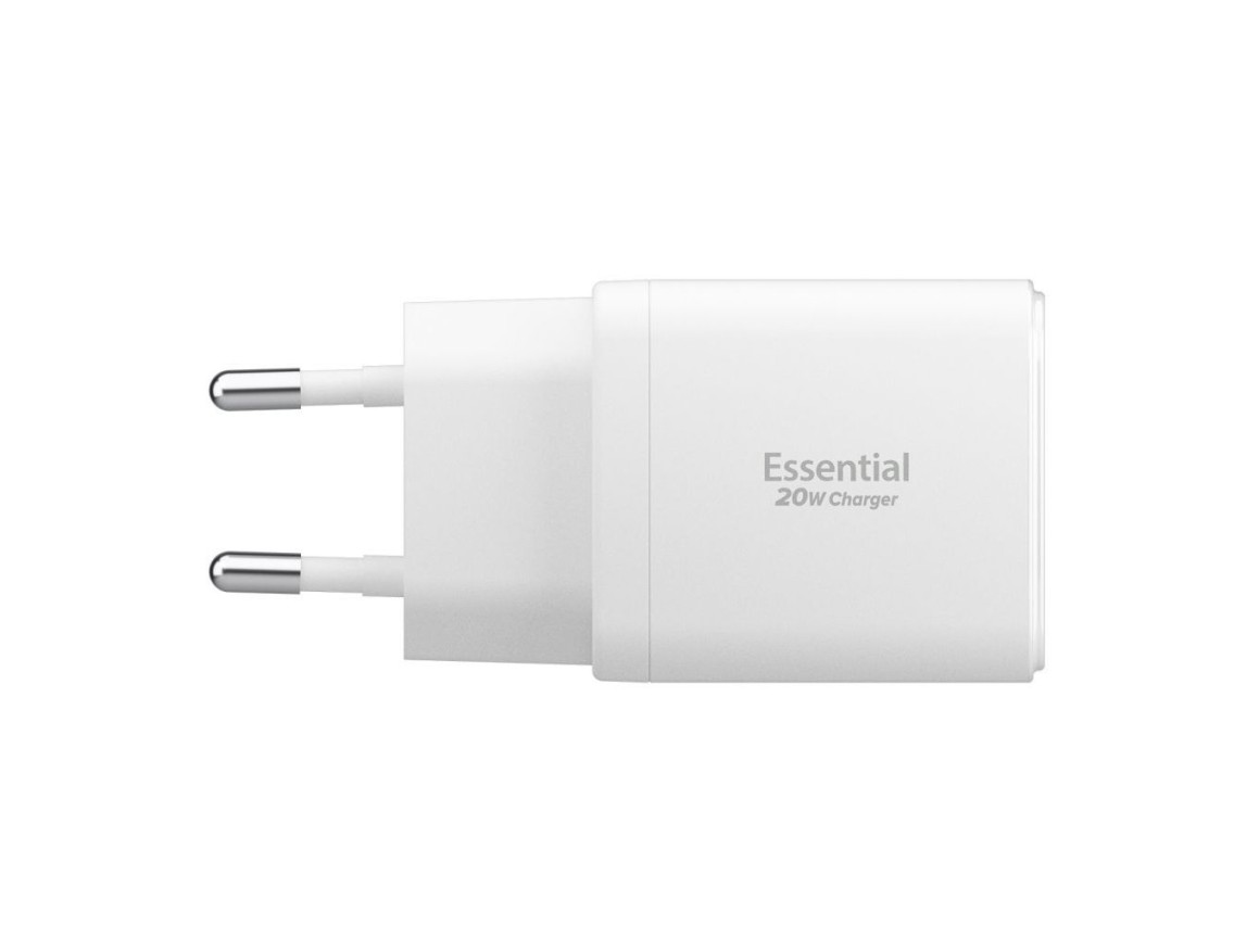 Carregador de parede Spigen Essential EE202EU de 20 W - Branco