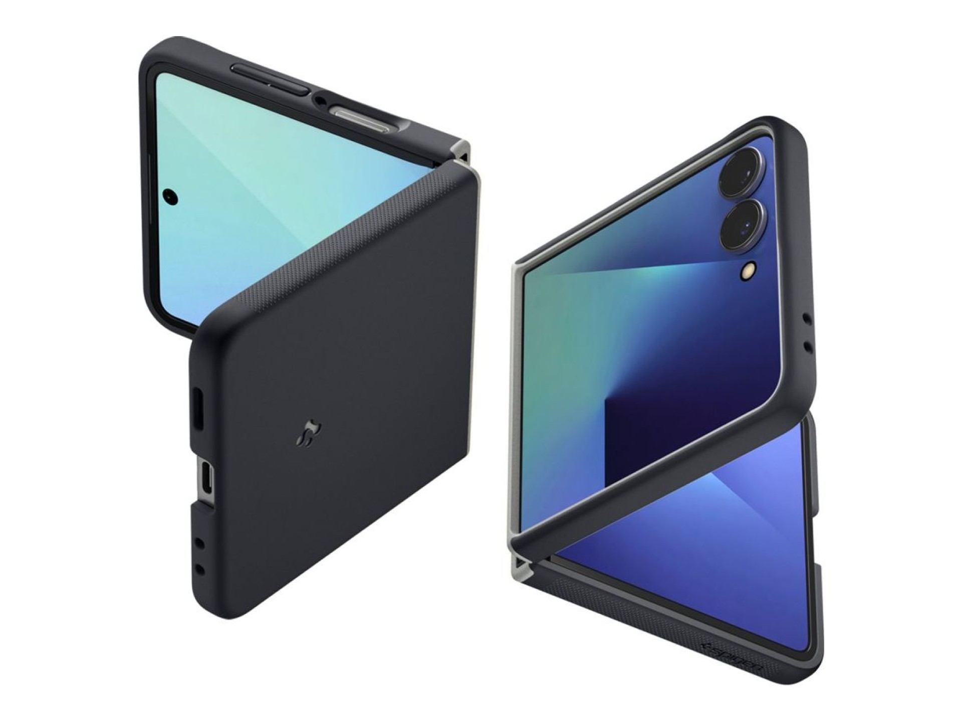 Funda Spigen Nano Pop MagSafe para Samsung Galaxy Z Flip 7 - Negra