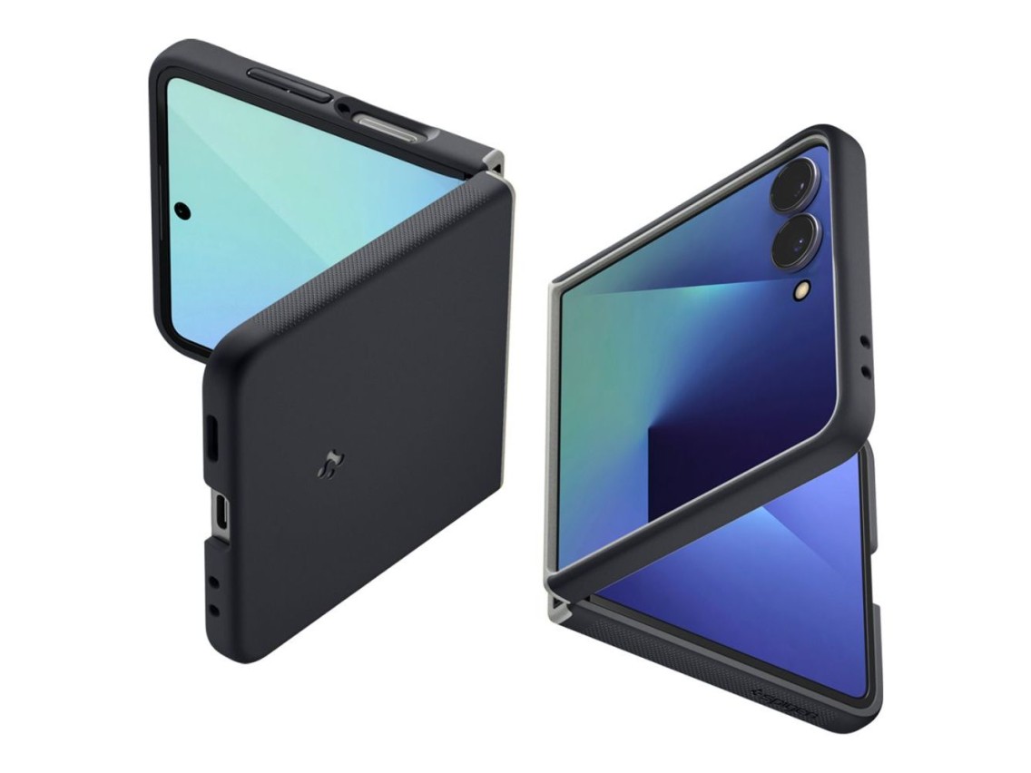 Funda Spigen Nano Pop MagSafe para Samsung Galaxy Z Flip 7 - Negra
