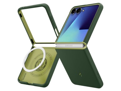 Spigen Nano Pop MagSafe Case for Samsung Galaxy Z Flip 7 - Green Spigen Nano Pop MagSafe Case for Samsung Galaxy Z Flip 7 - Green