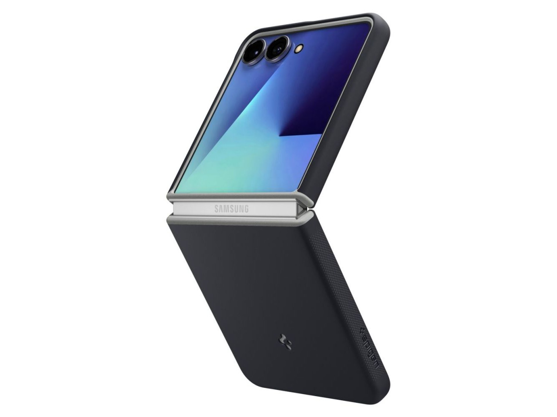 Funda Spigen Nano Pop MagSafe para Samsung Galaxy Z Flip 7 - Negra