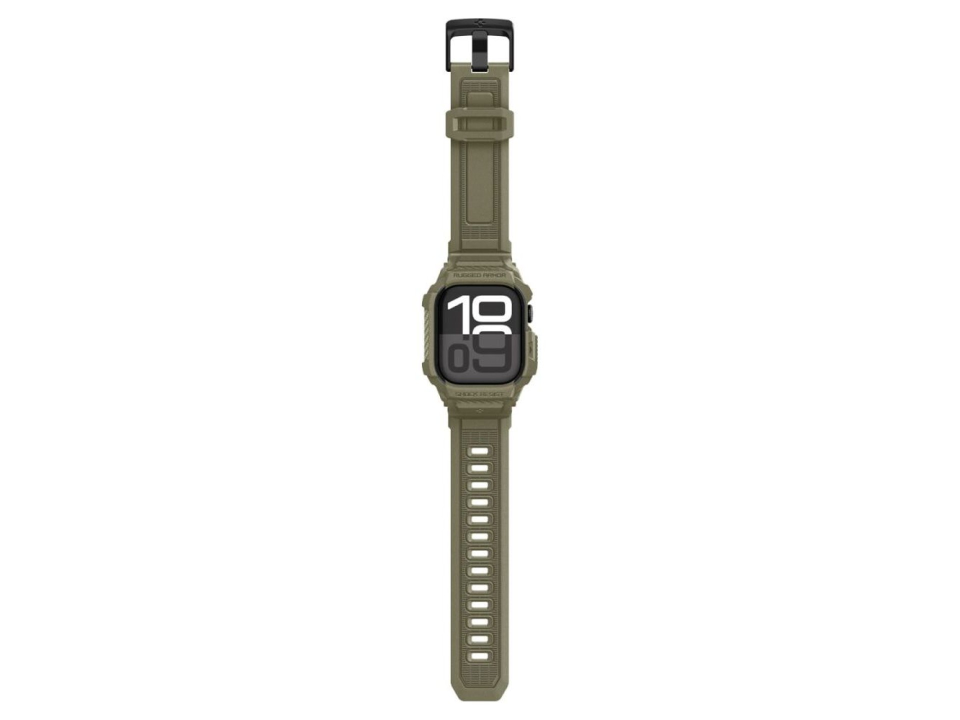 Correa Spigen Rugged Armor Pro para Apple Watch de 46 mm - Verde