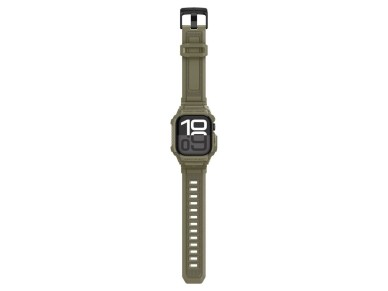 Correa Spigen Rugged Armor Pro para Apple Watch de 46 mm - Verde