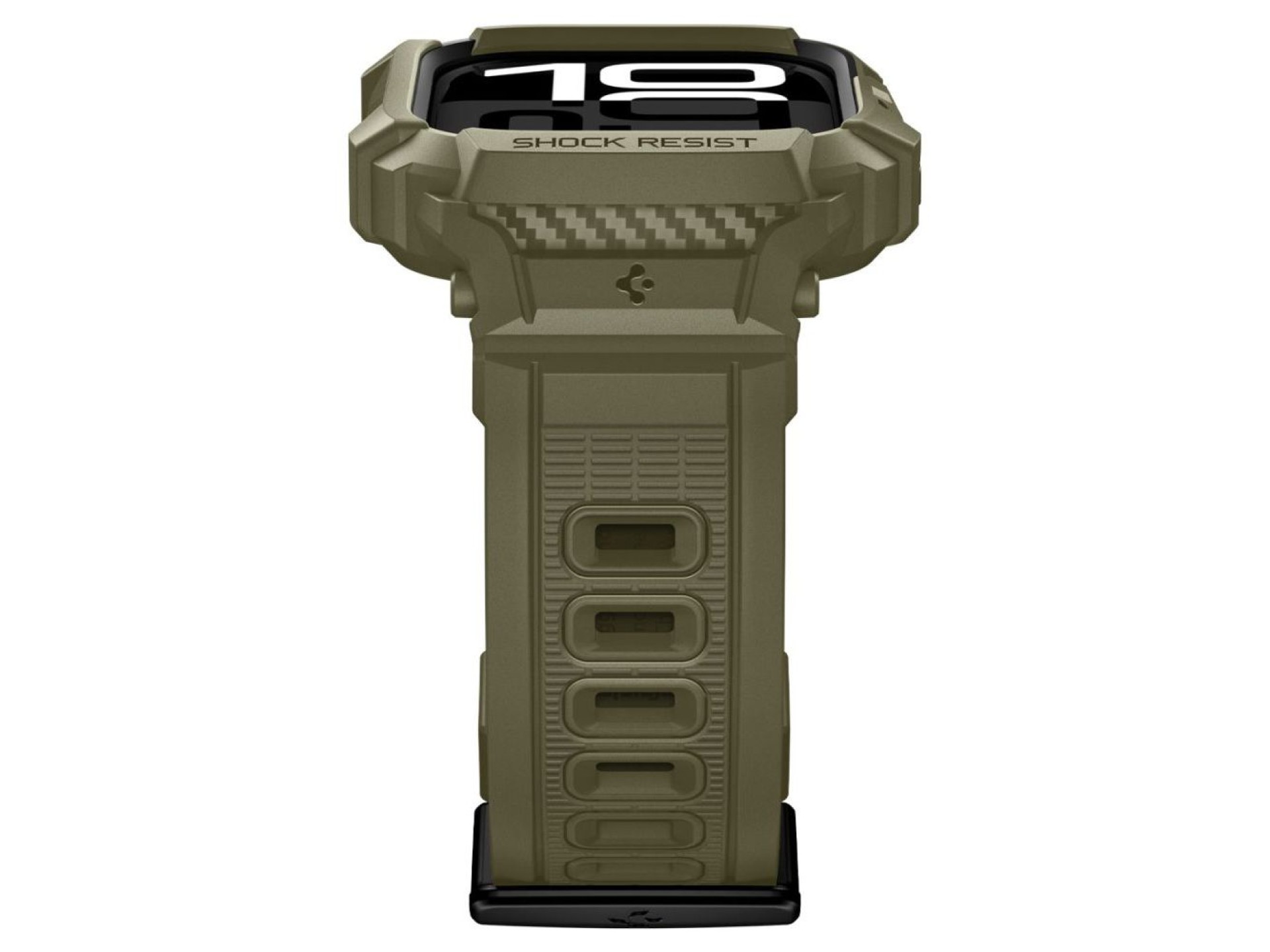 Correa Spigen Rugged Armor Pro para Apple Watch de 46 mm - Verde
