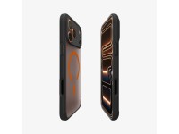 Capa Spigen Ultra Hybrid MagSafe para iPhone 17 Pro - Preta e Laranja