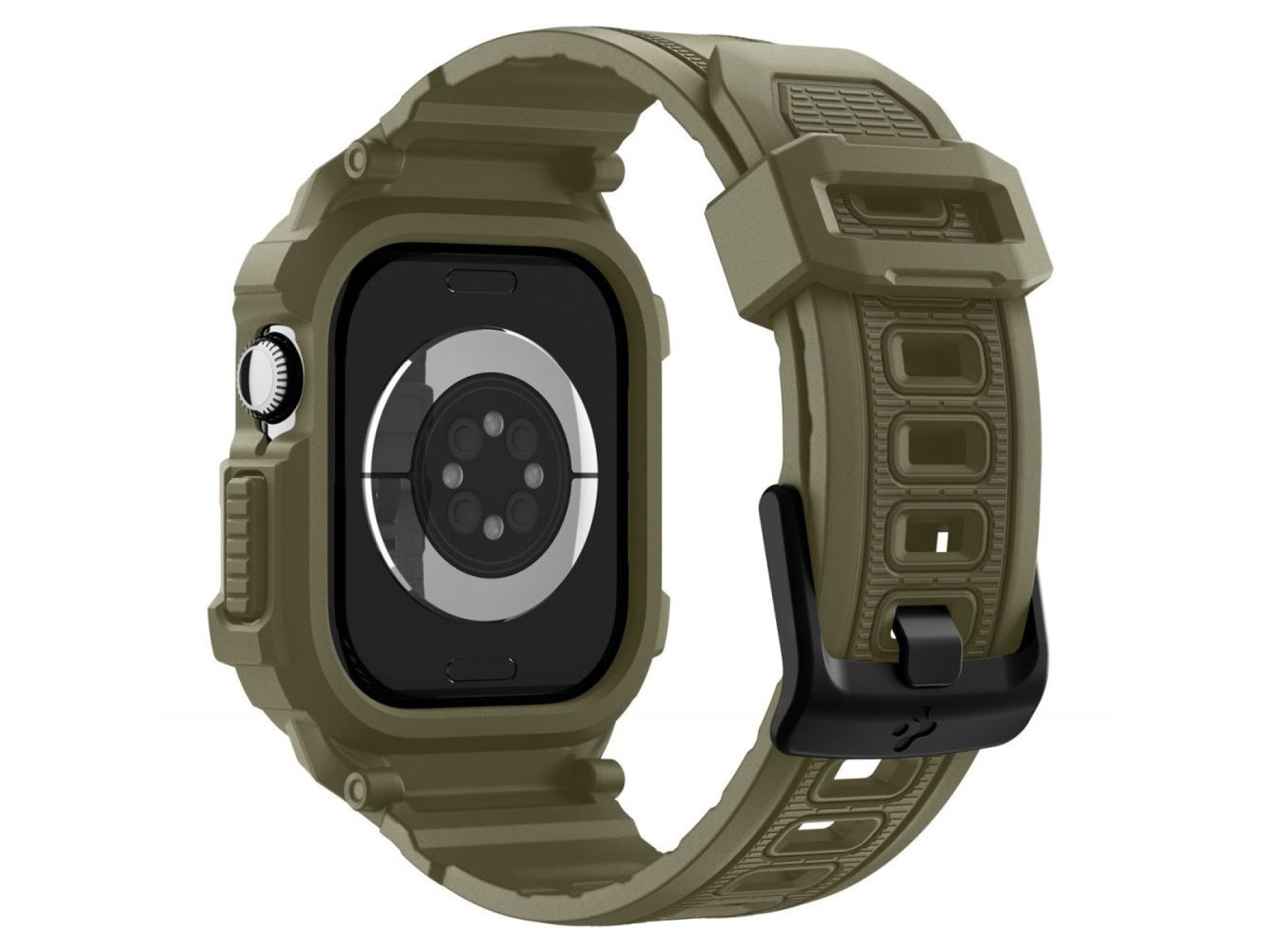 Correa Spigen Rugged Armor Pro para Apple Watch de 46 mm - Verde
