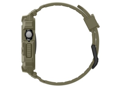 Correa Spigen Rugged Armor Pro para Apple Watch de 46 mm - Verde