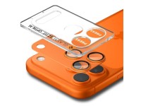 Lente de câmera Spigen Optik Pro XL para iPhone 17 Pro Max - Laranja Lente de câmera Spigen Optik Pro XL para iPhone 17 Pro Max - Laranja