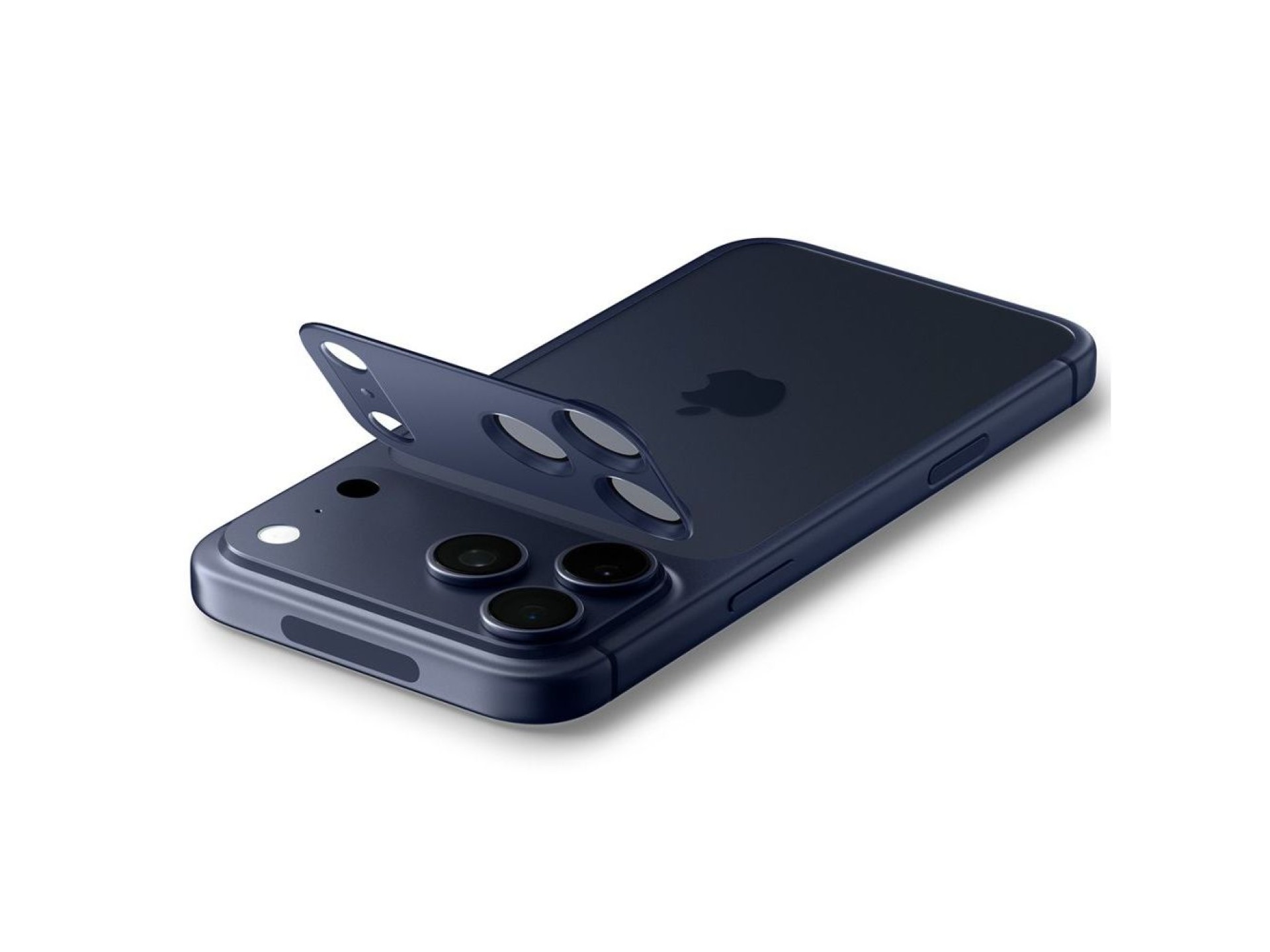 Spigen Optik Pro XL Camera Lens Glass for iPhone 17 Pro - Navy Blue