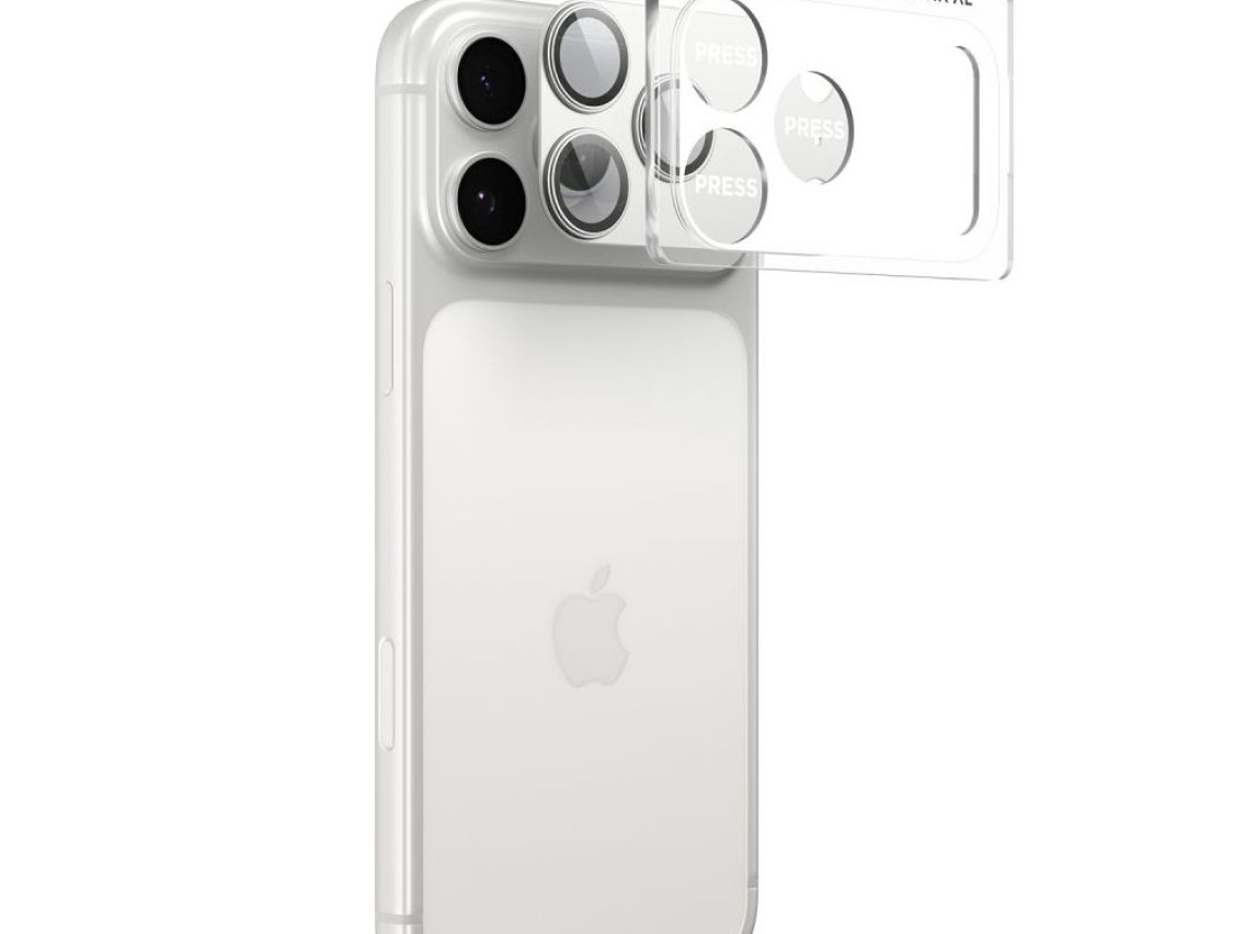 Lente de cámara Spigen Optik Pro XL para iPhone 17 Pro - Plateado