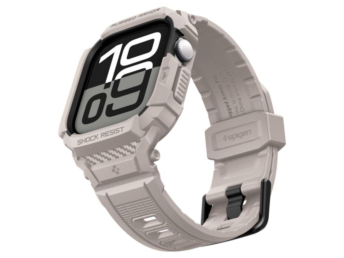 Correa Spigen Rugged Armor Pro para Apple Watch de 42 mm - Beige