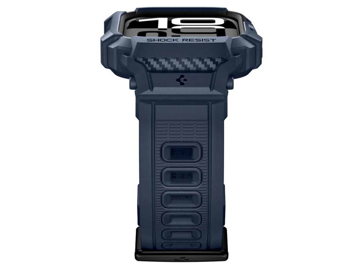 Correa Spigen Rugged Armor Pro para Apple Watch de 42 mm - Azul marino