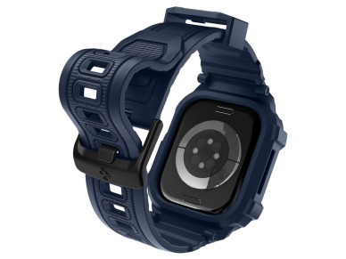 Correa Spigen Rugged Armor Pro para Apple Watch de 42 mm - Azul marino