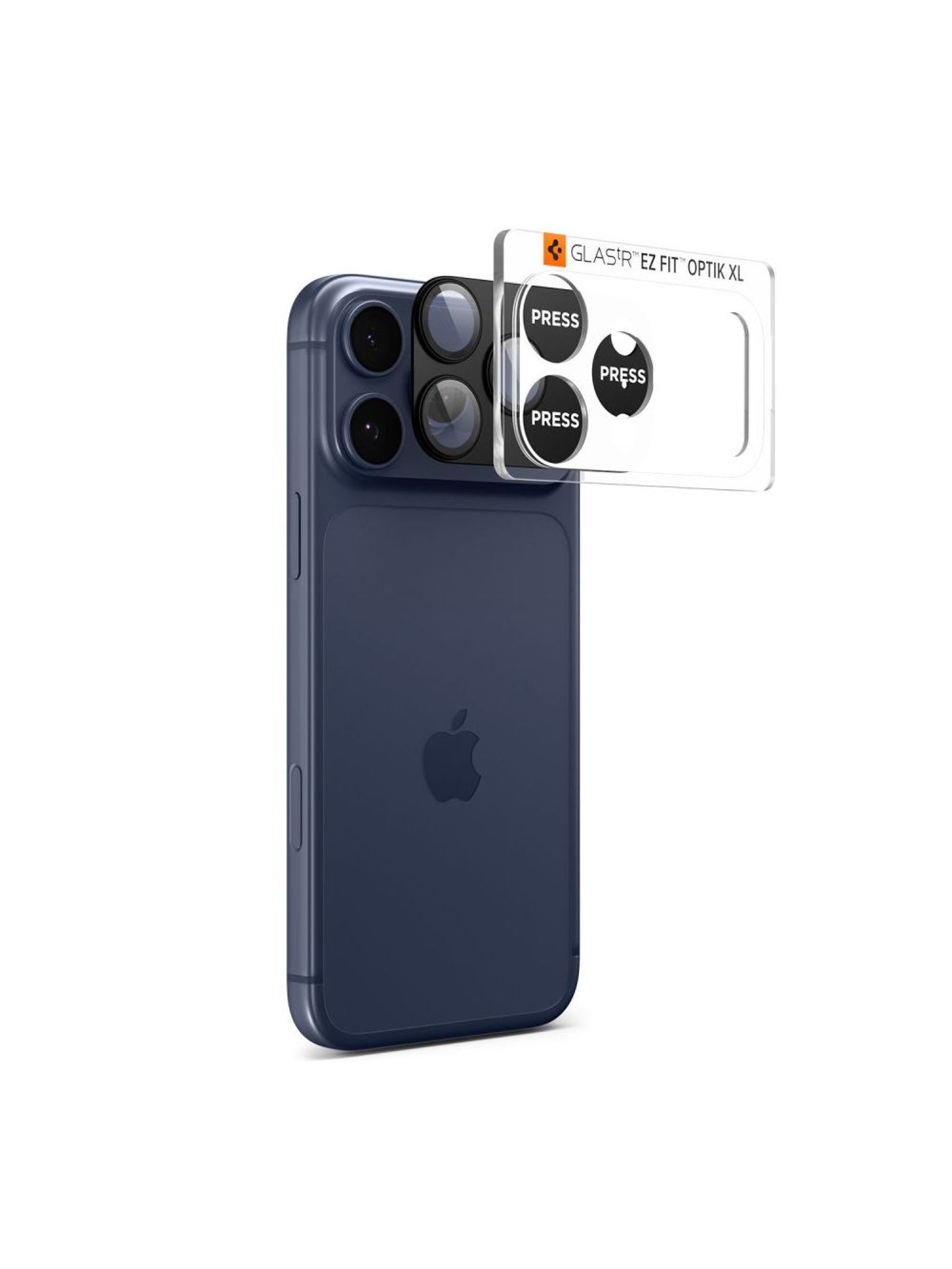 Spigen Optik Pro XL Camera Lens Glass for iPhone 17 Pro - Black