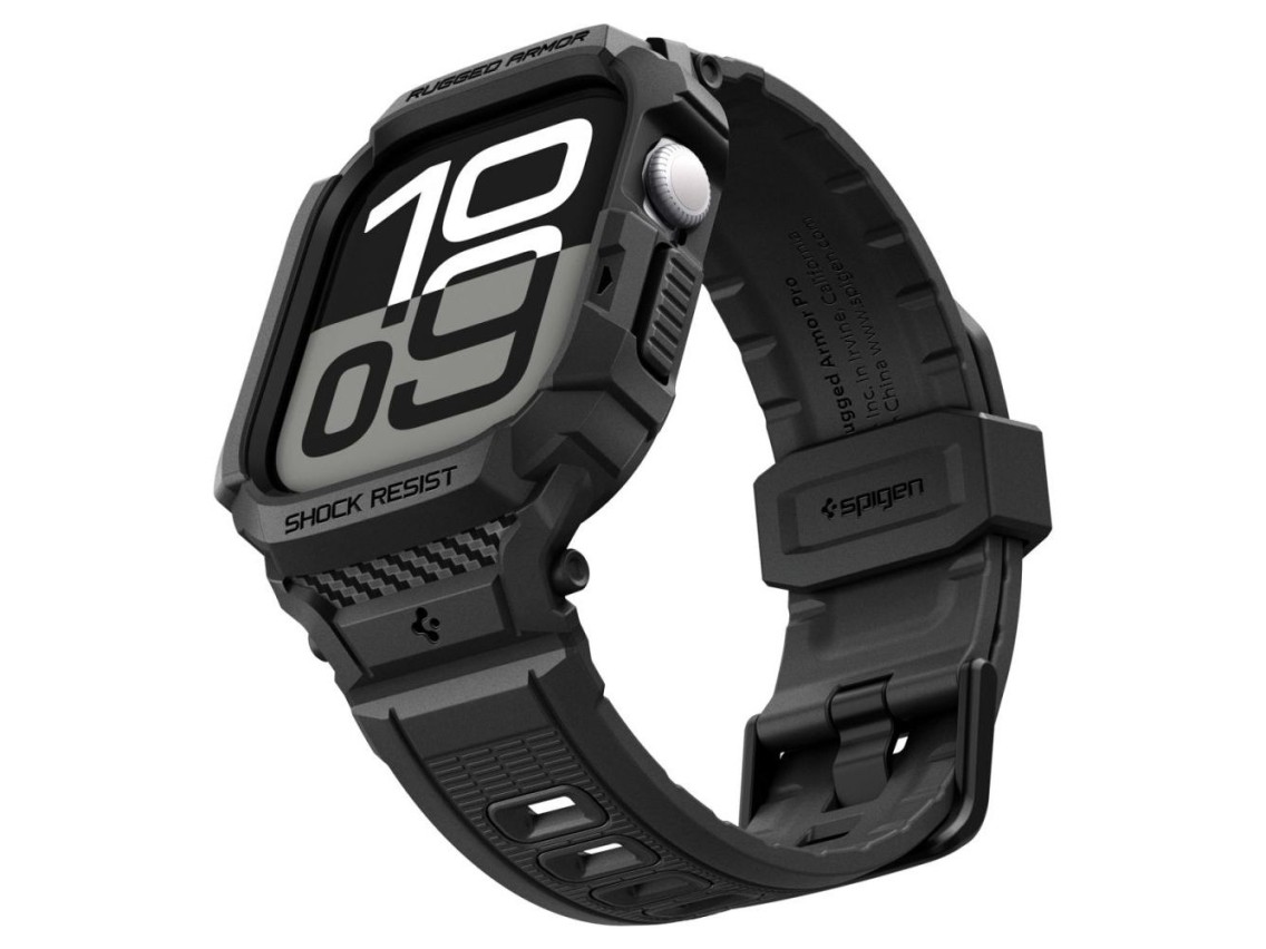 Correa Spigen Rugged Armor Pro para Apple Watch de 42 mm - Negra