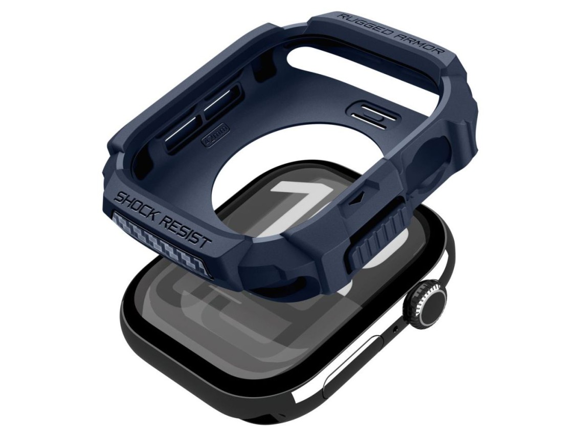 Funda Spigen Rugged Armor para Apple Watch de 42 mm - Azul marino