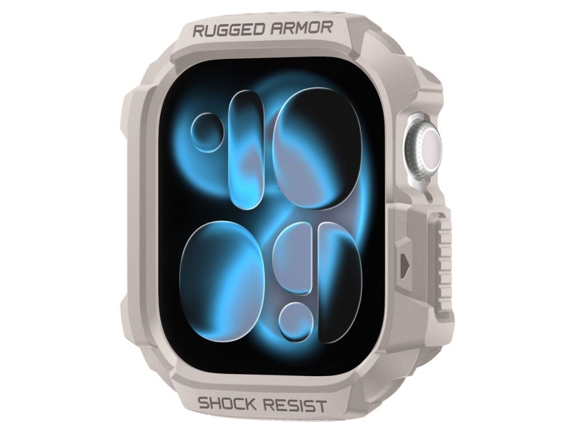 Funda Spigen Rugged Armor para Apple Watch de 42 mm - Beige