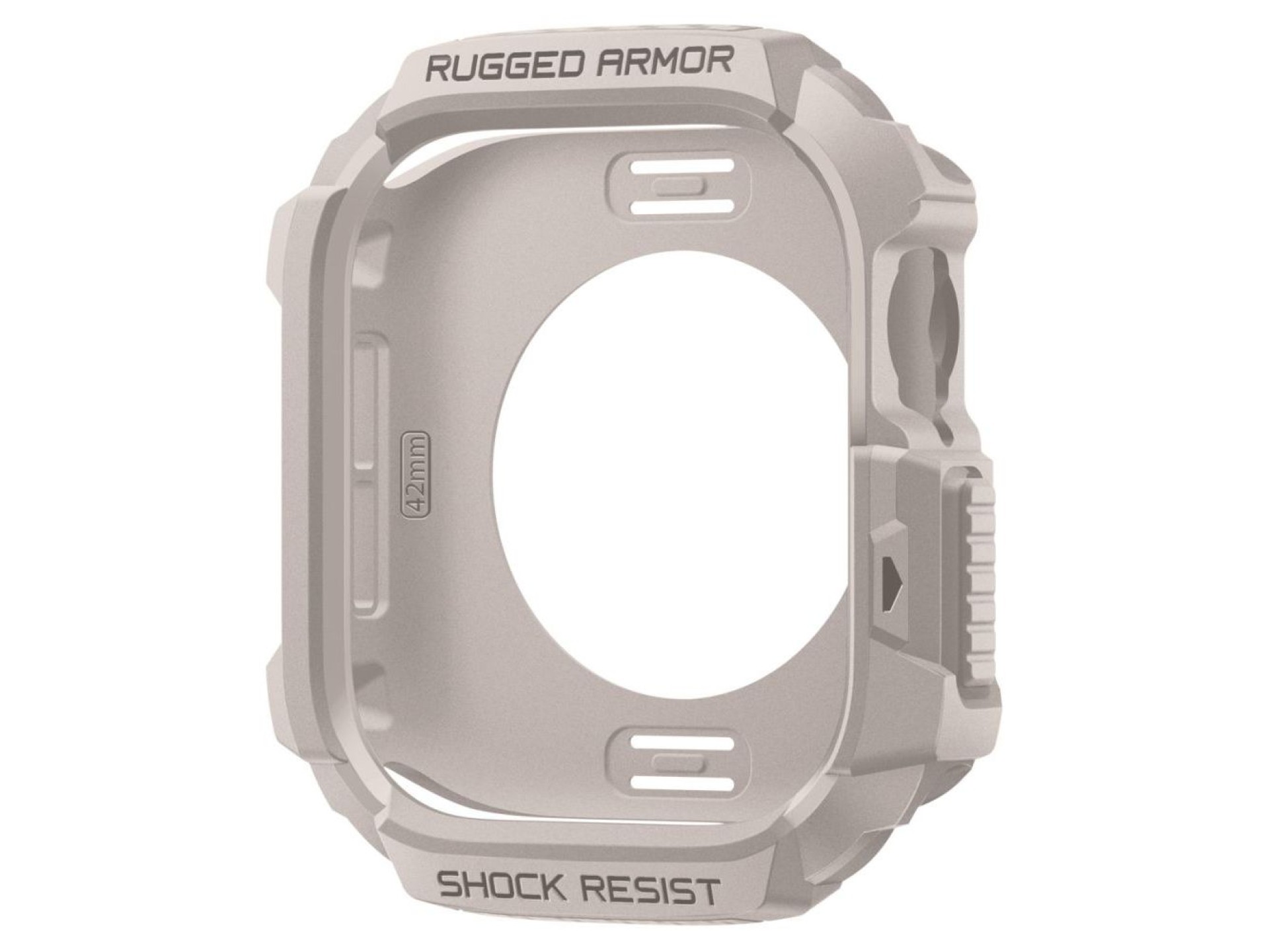 Funda Spigen Rugged Armor para Apple Watch de 42 mm - Beige