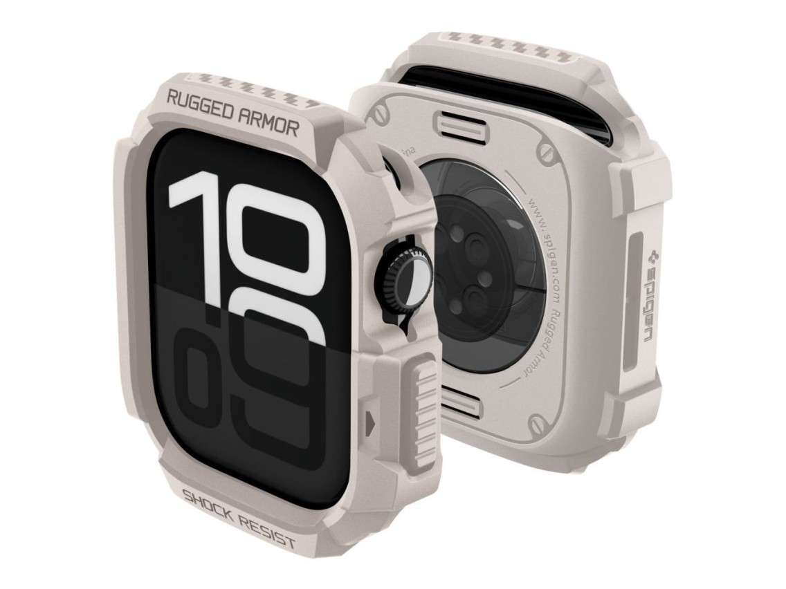 Funda Spigen Rugged Armor para Apple Watch de 42 mm - Beige