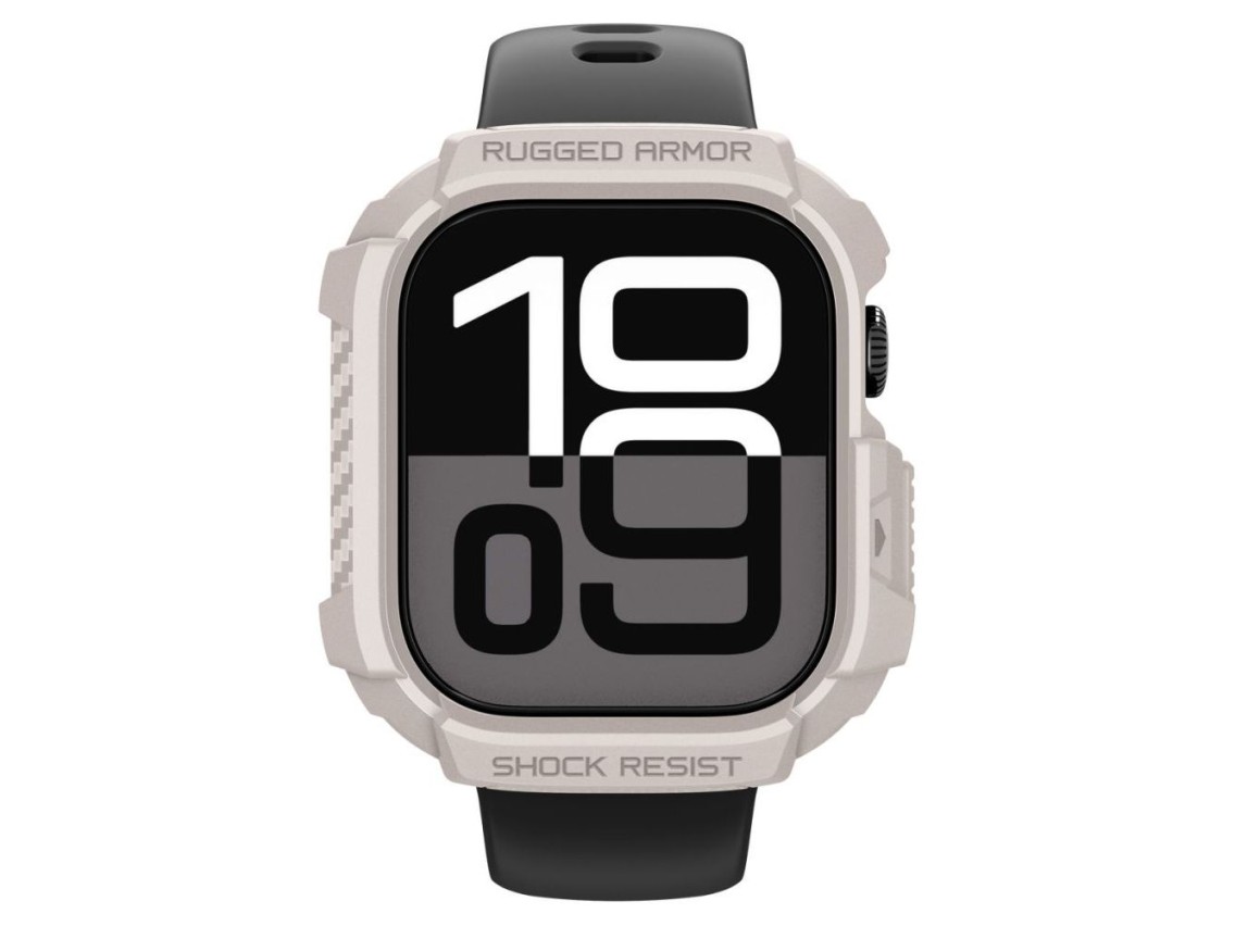 Funda Spigen Rugged Armor para Apple Watch de 42 mm - Beige