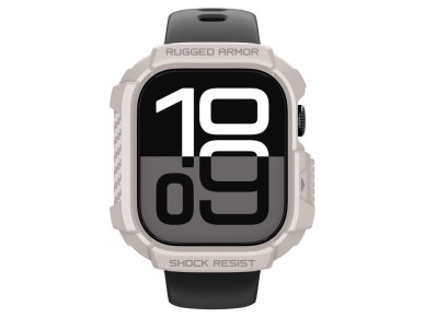 Funda Spigen Rugged Armor para Apple Watch de 42 mm - Beige