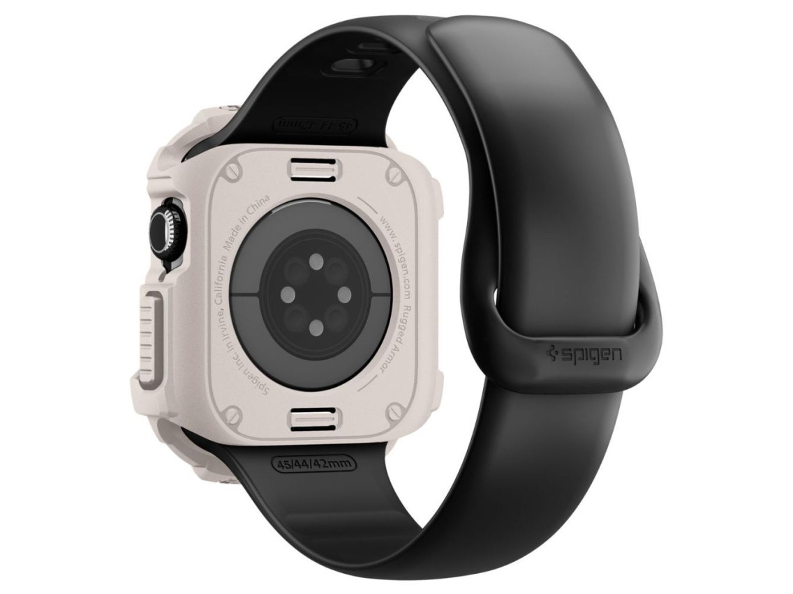 Funda Spigen Rugged Armor para Apple Watch de 42 mm - Beige