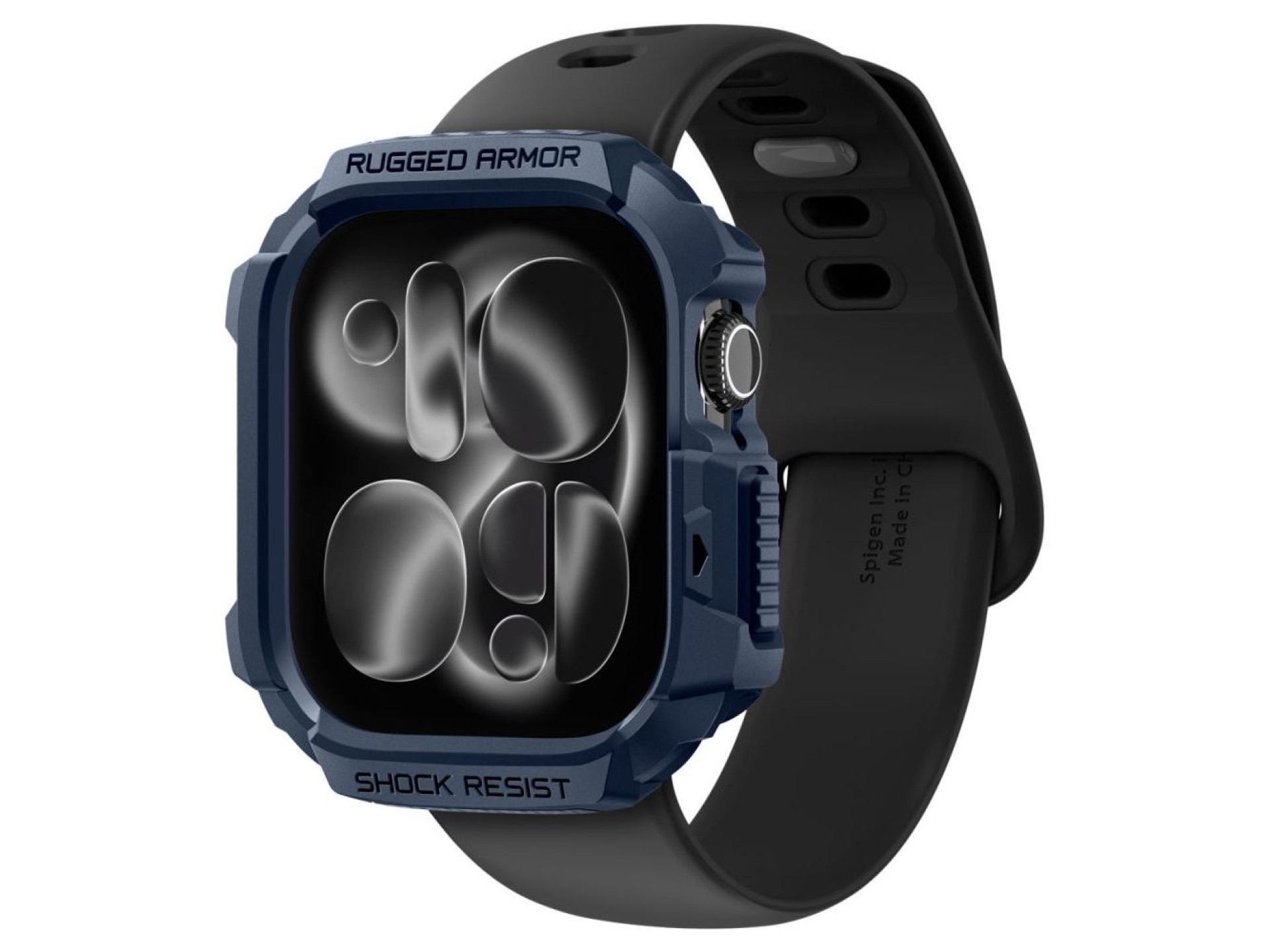 Funda Spigen Rugged Armor para Apple Watch de 42 mm - Azul marino